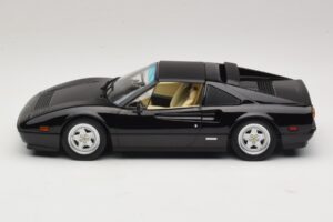 Ferrari 328 GTS US Version Noir Miami Vice Sonny KK-Scale 1:18 KKDC181702 Métal Moulé — image 4 sur 7