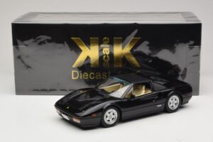 Ferrari 328 GTS US Version Noir Miami Vice Sonny KK-Scale 1:18 KKDC181702 Métal Moulé — image 7 sur 7