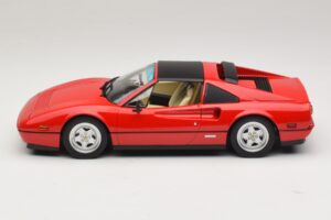 Ferrari 328 GTS Version US Rouge Beverly Hills Cop II Avec Intérieur Beige KK-Scale 1:18 KKDC181701 Métal Moulé — image 4 sur 7