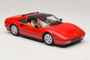 Ferrari 328 GTS Version US Rouge Beverly Hills Cop II Avec Intérieur Beige KK-Scale 1:18 KKDC181701 Métal Moulé — image 5 sur 7