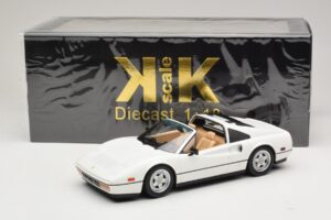 Ferrari 328 GTS US Version Blanc KK-Scale 1:18 KKDC181703 Métal Moulé — image 7 sur 7