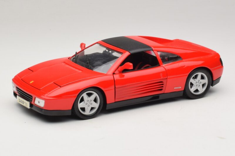 Ferrari 348 TS Rouge Maisto 1:18 31804 Métal Moulé
