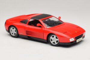 Ferrari 348 TS Rouge Maisto 1:18 31804 Métal Moulé — image 6 sur 8