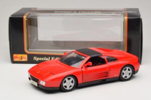 Ferrari 348 TS Rouge Maisto 1:18 31804 Métal Moulé — image 8 sur 8