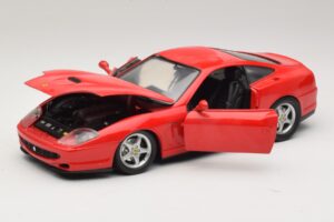 Ferrari 550 Maranello Rouge Majorette 1:18 5974 Métal Moulé — image 2 sur 8