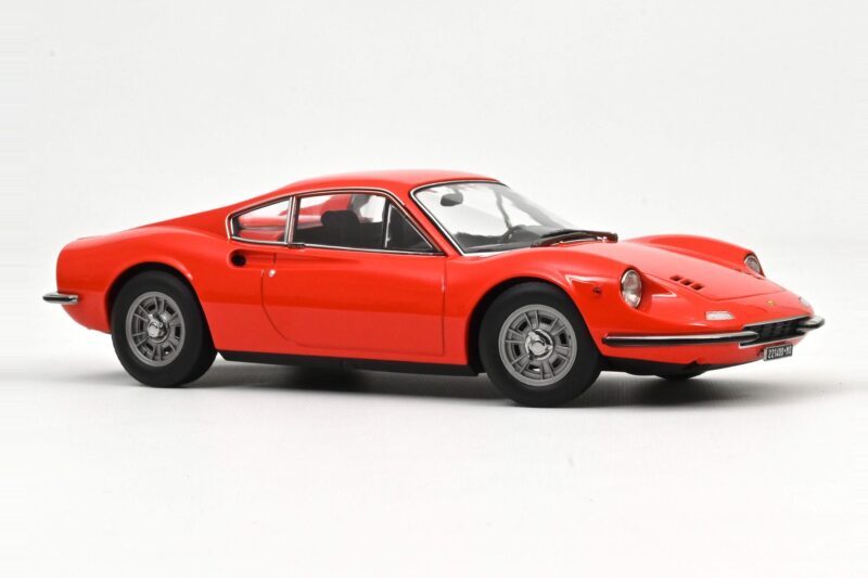 Ferrari Dino 246 GT Rosso Dino Norev 1:18 187801 Métal Moulé