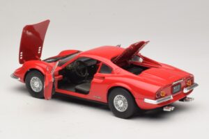 Ferrari Dino 246 Rouge Majorette 1:18 5271 Métal Moulé — image 5 sur 8