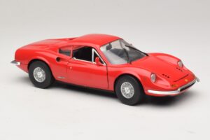 Ferrari Dino 246 Rouge Majorette 1:18 5271 Métal Moulé — image 6 sur 8