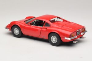 Ferrari Dino 246 Rouge Majorette 1:18 5271 Métal Moulé — image 7 sur 8
