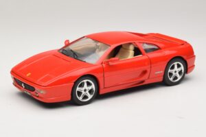 Ferrari F355 Rouge Majorette 1:18 03488200 Métal Moulé