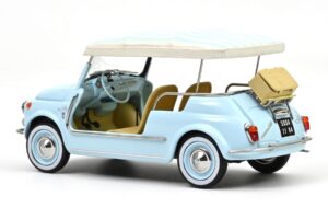 Fiat 500 Jolly Bleu Norev 1:18 187793 Métal Moulé — image 3 sur 5