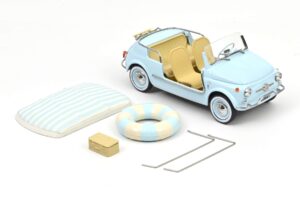 Fiat 500 Jolly Bleu Norev 1:18 187793 Métal Moulé — image 5 sur 5