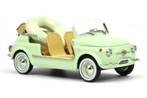 Fiat 500 Jolly Vert Norev 1:18 187794 Métal Moulé