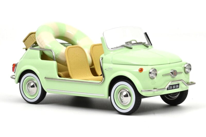 Fiat 500 Jolly Vert Norev 1:18 187794 Métal Moulé