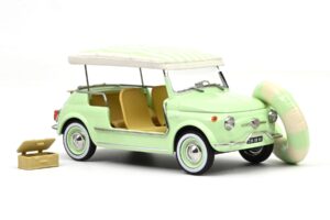 Fiat 500 Jolly Vert Norev 1:18 187794 Métal Moulé — image 4 sur 5