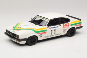 Ford Capri 3.0 #11 Allam Motor Services Silverstone Club Circuit Race BSCC 1979 Minichamps 1:18 155798611 Métal Moulé
