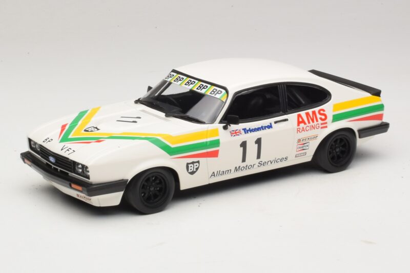Ford Capri 3.0 #11 Allam Motor Services Silverstone Club Circuit Race BSCC 1979 Minichamps 1:18 155798611 Métal Moulé