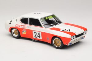 Ford Capri RS 2600 #24 D. Glemser / J. Mass 9 Hours of Kyalami Class Winner 1971 Minichamps 1:18 155718509 Métal Moulé — image 4 sur 6