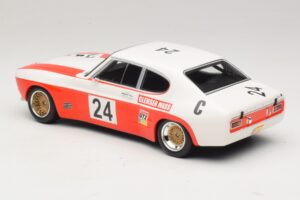 Ford Capri RS 2600 #24 D. Glemser / J. Mass 9 Hours of Kyalami Class Winner 1971 Minichamps 1:18 155718509 Métal Moulé — image 5 sur 6