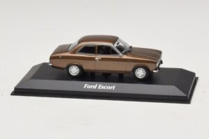 Ford Escort Mk1 Marron Métallisé Maxichamps 1:43 940081000 Métal Moulé