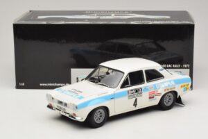 Ford Escort Mk1 RS1600 #4 R. Clark / T. Mason Winners RAC Rally 1972 Minichamps 1:18 100728104 Métal Moulé — image 8 sur 8