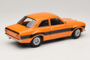 Ford Escort Mk1 RS1600 AVO Orange Avec Rayures Noires Minichamps 1:18 100688104 Métal Moulé — image 3 sur 8