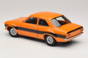 Ford Escort Mk1 RS1600 AVO Orange Avec Rayures Noires Minichamps 1:18 100688104 Métal Moulé — image 7 sur 8