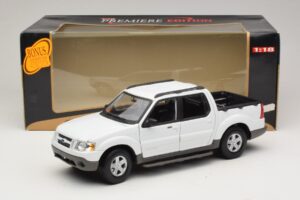 Ford Explorer Sport Trac Blanc Maisto 1:18 36891 Métal Moulé — image 8 sur 8
