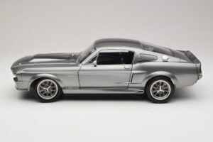 Ford Mustang Shelby GT500 Eleanor Gris Métallisé & Noir KK-Scale 1:12 KKDC120171 Métal Moulé — image 4 sur 8
