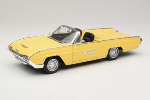 Ford Thunderbird Cabriolet Jaune Anson 1:18 30334-P1 Métal Moulé
