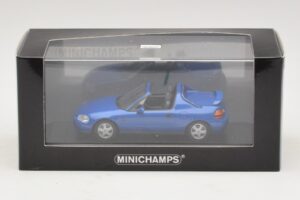 Honda CR-X del Sol EG2 Bleu Métallisé Minichamps 1:43 400161931 Métal Moulé — image 5 sur 5