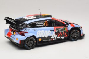 Hyundai i20 N Rally1 #11 T. Neuville / M. Wydaeghe Rally Monte Carlo 2026 IXO 1:18 18RMC270B Métal Moulé — image 2 sur 6
