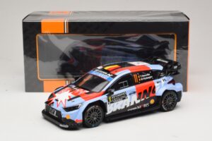 Hyundai i20 N Rally1 #11 T. Neuville / M. Wydaeghe Rally Monte Carlo 2026 IXO 1:18 18RMC270B Métal Moulé — image 6 sur 6