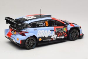 Hyundai i20 N Rally1 #16 A. Fourmaux / A. Coria Rally Monte Carlo 2026 IXO 1:18 18RMC270A Métal Moulé — image 2 sur 6