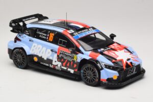 Hyundai i20 N Rally1 #16 A. Fourmaux / A. Coria Rally Monte Carlo 2026 IXO 1:18 18RMC270A Métal Moulé — image 4 sur 6