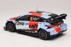 Hyundai i20 N Rally1 #16 A. Fourmaux / A. Coria Rally Monte Carlo 2026 IXO 1:18 18RMC270A Métal Moulé — image 5 sur 6