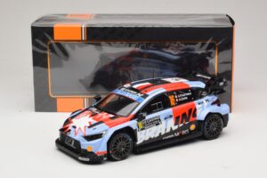 Hyundai i20 N Rally1 #16 A. Fourmaux / A. Coria Rally Monte Carlo 2026 IXO 1:18 18RMC270A Métal Moulé — image 6 sur 6