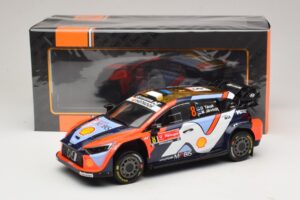 Hyundai i20 N Rally1 #8 O. Tanak / M. Jarveoja Rally Portugal 2025 IXO 1:18 18RMC251A Métal Moulé — image 6 sur 6