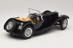 Jaguar SS100 Roadster Noir Bburago 1:18 3006-M3 Métal Moulé — image 2 sur 6
