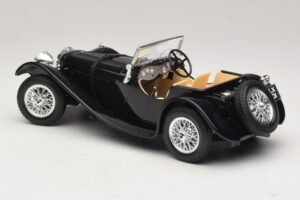 Jaguar SS100 Roadster Noir Bburago 1:18 3006-M3 Métal Moulé — image 5 sur 6
