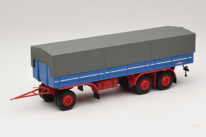 Kassbohrer 3-Achs Bleu Noir Minichamps 1:43 439161090 Métal Moulé