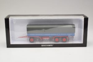 Kassbohrer 3-Achs Bleu Noir Minichamps 1:43 439161090 Métal Moulé — image 6 sur 6