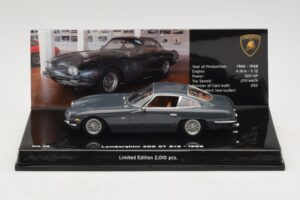 Lamborghini 400 GT 2+2 Gris Minichamps 1:43 436103310 Métal Moulé