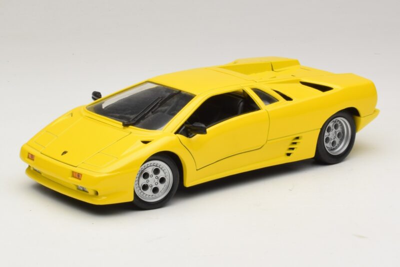 Lamborghini Diablo Jaune Maisto 1:18 32803 Métal Moulé