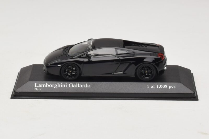 Lamborghini Gallardo Noir Minichamps 1:43 400103504 Métal Moulé