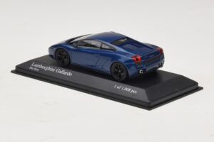 Lamborghini Gallardo Blue Metallic Minichamps 1:43 400103505 Métal Moulé — image 3 sur 5