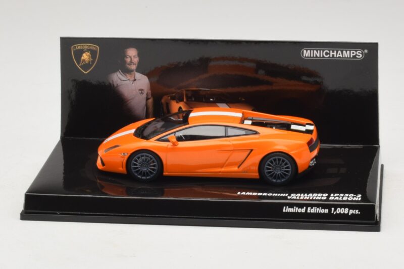 Lamborghini Gallardo LP550-2 Valentino Balboni Minichamps 1:43 436103802 Métal Moulé