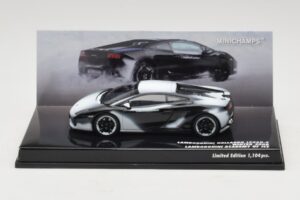 Lamborghini Gallardo LP560-4 Academy of Ice Noir Minichamps 1:43 436103800 Métal Moulé