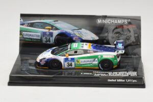 Lamborghini Gallardo LP600 GT3 #34 Reiter Engineering H-J. Stuck 24 Hours of Nurburgring 2011 Minichamps 1:43 437111284 Métal