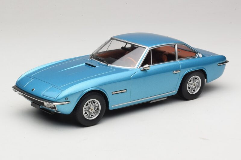 Lamborghini Islero S Bleu Clair Métallisé KK-Scale 1:18 KKDC181581 Métal Moulé